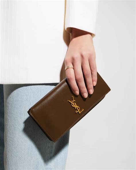 ysl card holder for phone|YSL monogram phone holder.